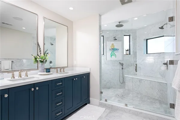 a bed room with a bed and a couch