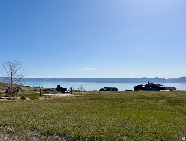 48 Grizzly Road, Unit 59 Fish Haven, ID 83287 - Photo 3 of 5 Water view featuring a mountain backdrop and rural landscape