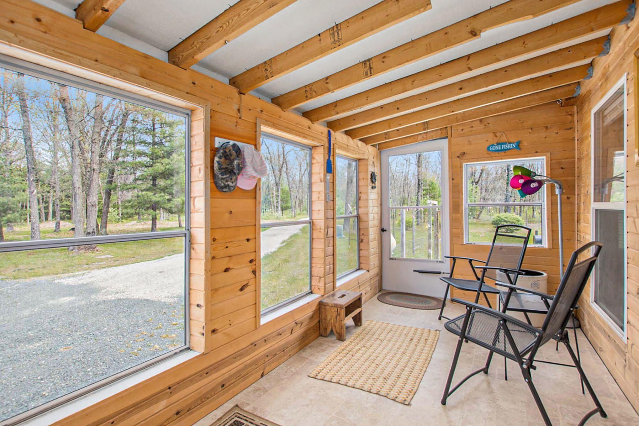 1718 Marzinski Road Manistee, MI 49660 - Photo 16 of 27 Sunroom