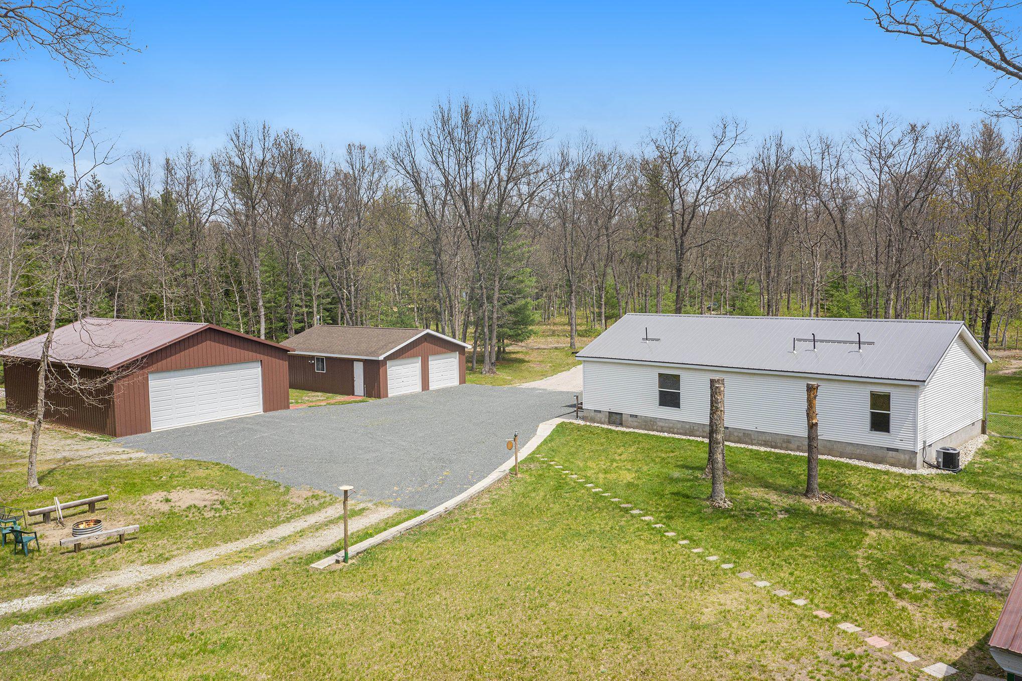 1718 Marzinski Road Manistee, MI 49660 - Photo 17 of 27 Backyard