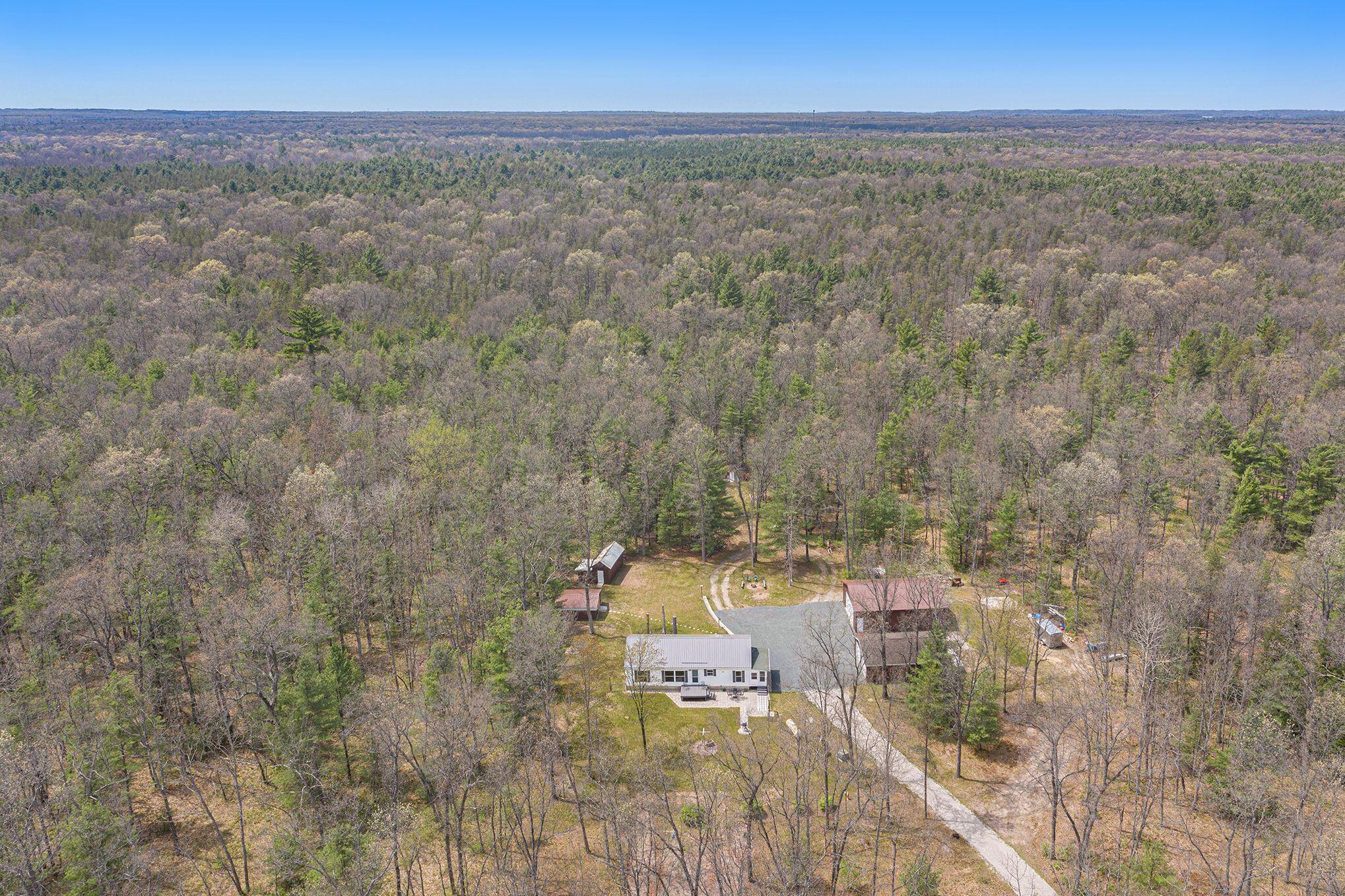 1718 Marzinski Road Manistee, MI 49660 - Photo 20 of 27 Aerial - 10 Acres M/L