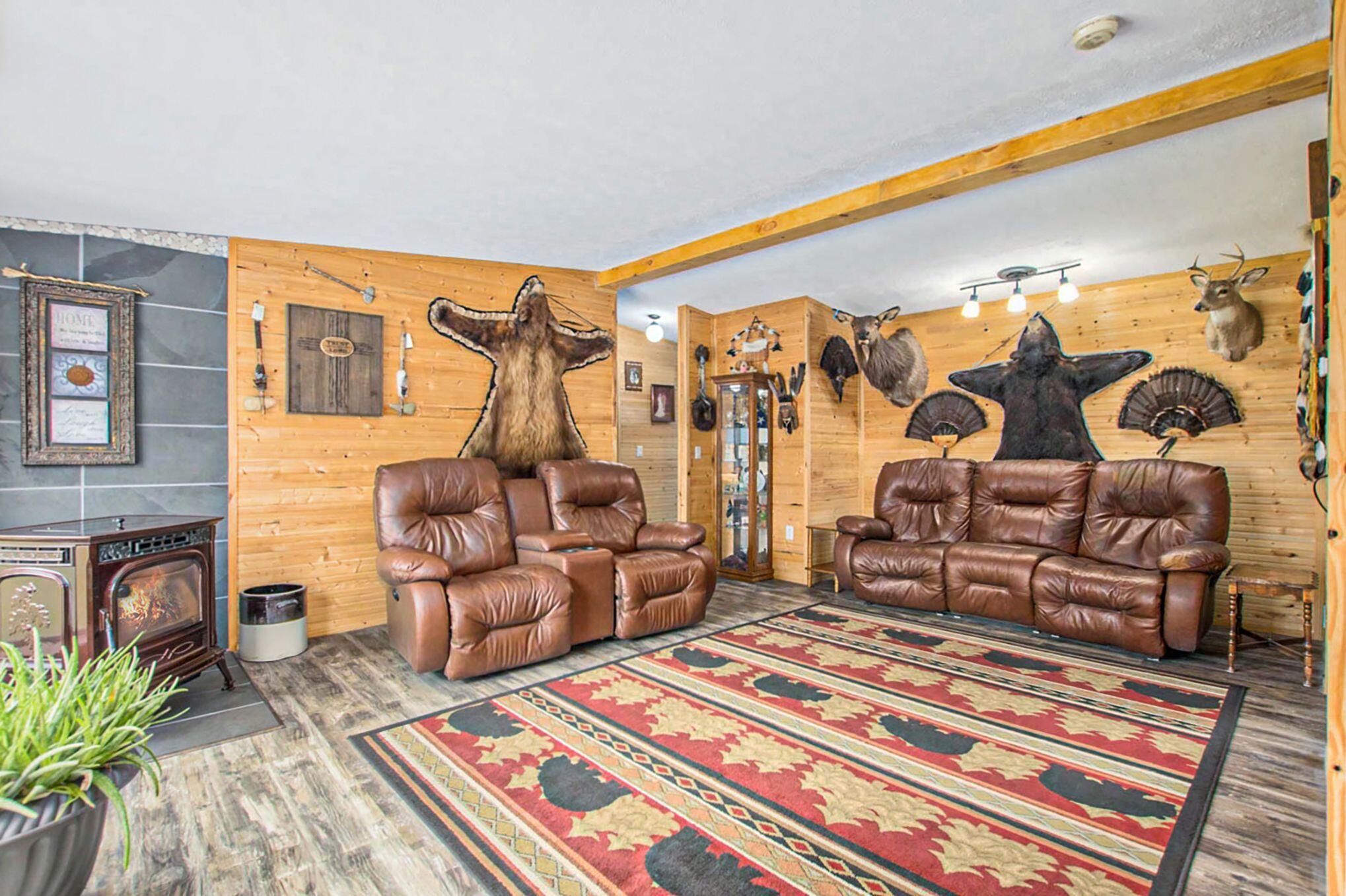 1718 Marzinski Road Manistee, MI 49660 - Photo 6 of 27 Pellet Stove