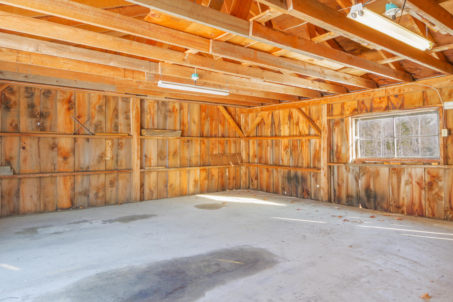 443 Bangor Road Unity, ME 04988 - Photo 39 of 39 Inside three-bay garage