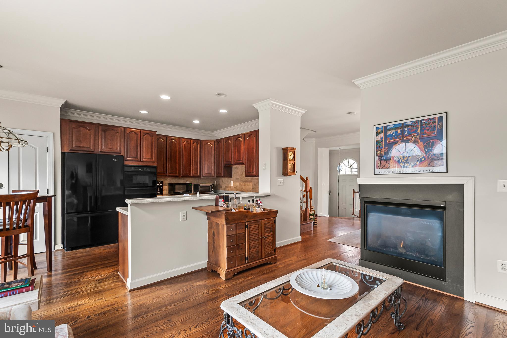 103 Rees Place Falls Church, VA 22046 - Photo 17 of 47 View into kitchen