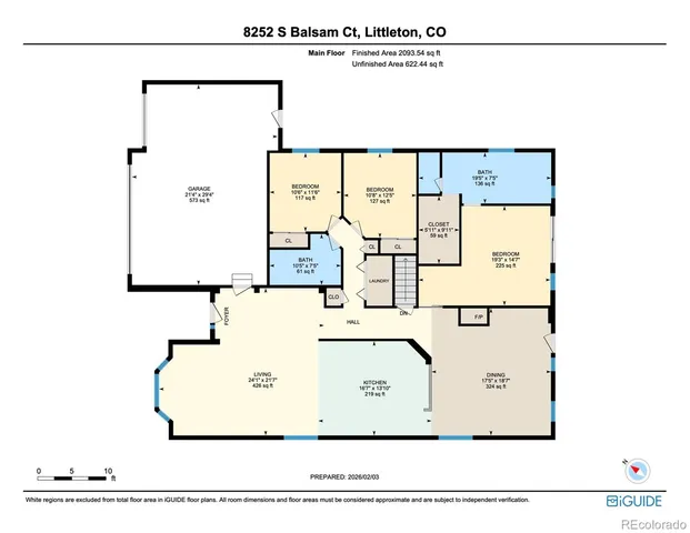 $850,000 | 8252 South Balsam Court, Littleton, CO 80128