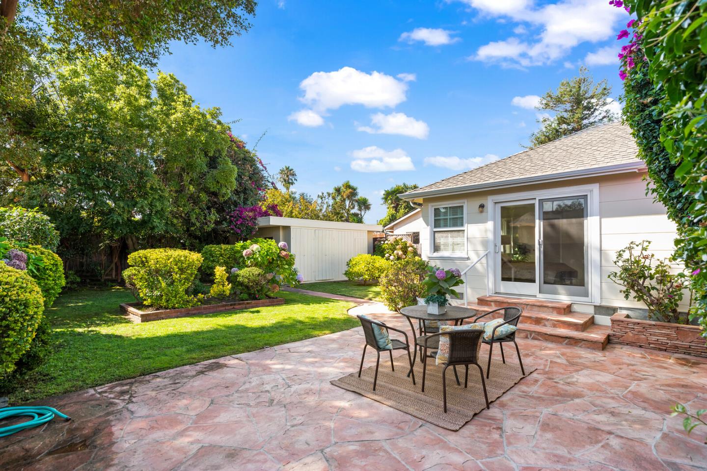 225 Victoria Road Burlingame, CA 94010 - Photo 23 of 29 a view of a house and outdoor space