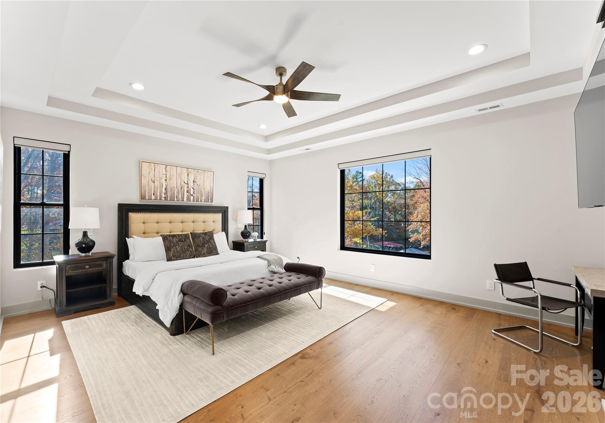 222 Greenbay Road Mooresville, NC 28117 - Photo 23 of 40 a bedroom with a bed and a window