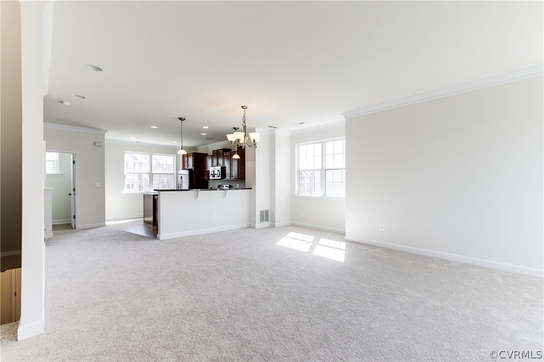 13346 Diamond Ridge Drive Midlothian, VA 23112 - Photo 14 of 42 a view of a kitchen with a sink and a refrigerator
