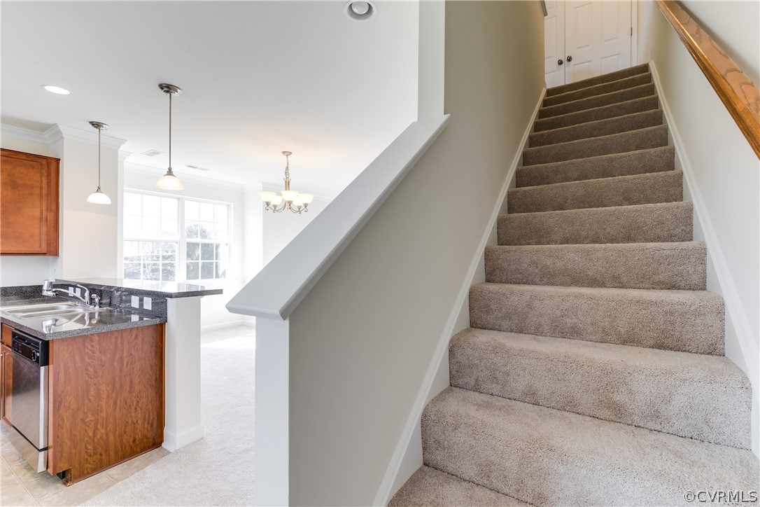 13346 Diamond Ridge Drive Midlothian, VA 23112 - Photo 22 of 42 a view of entryway and hall