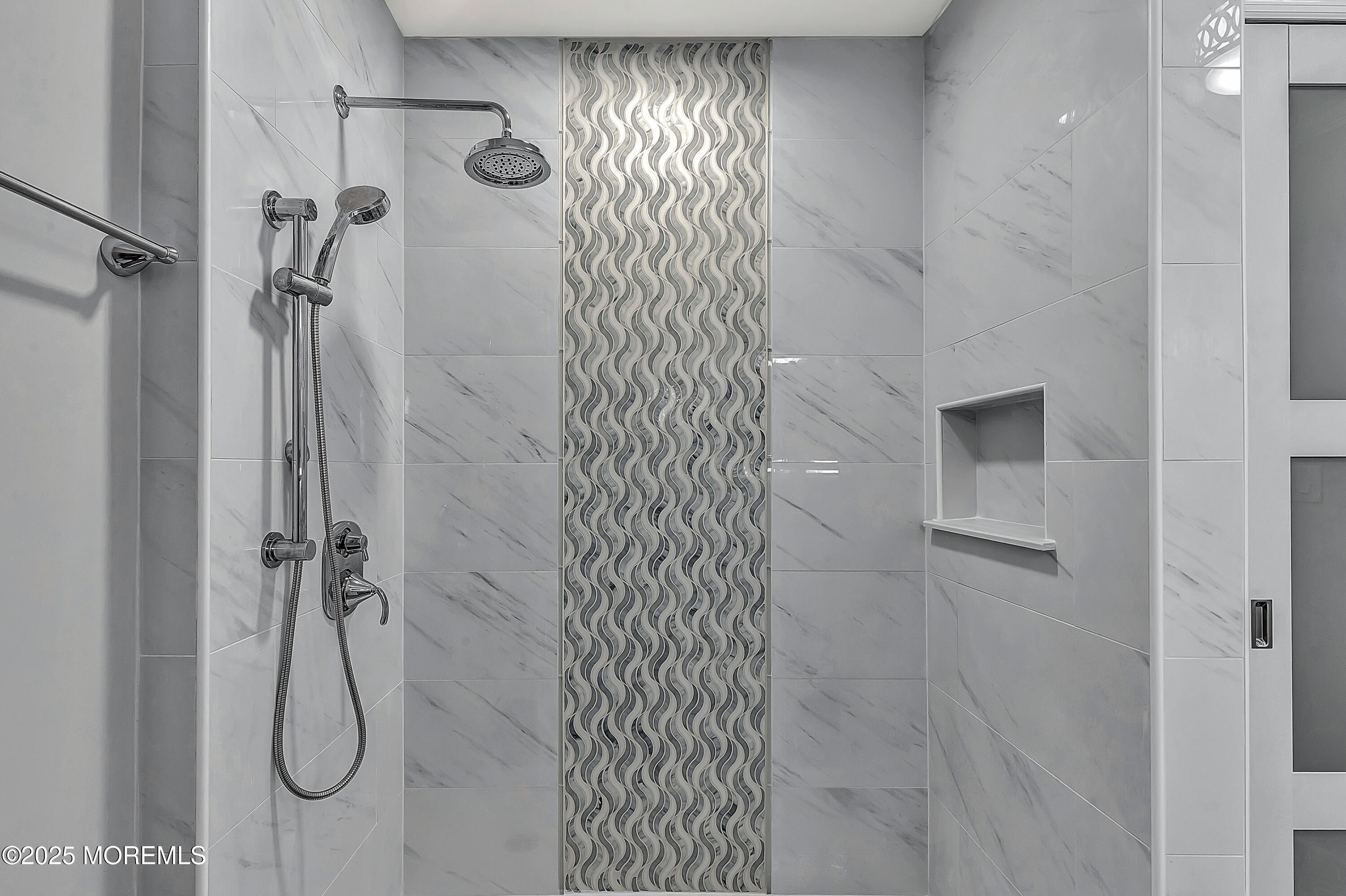 10 Ellsworth Court Red Bank, NJ 07701 - Photo 32 of 40 a bathroom with a glass shower door