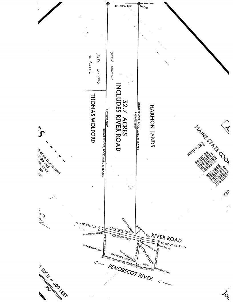 Tbd North Chester Road Lincoln, ME 04457 - Photo 1 of 2 Map for 7618 231