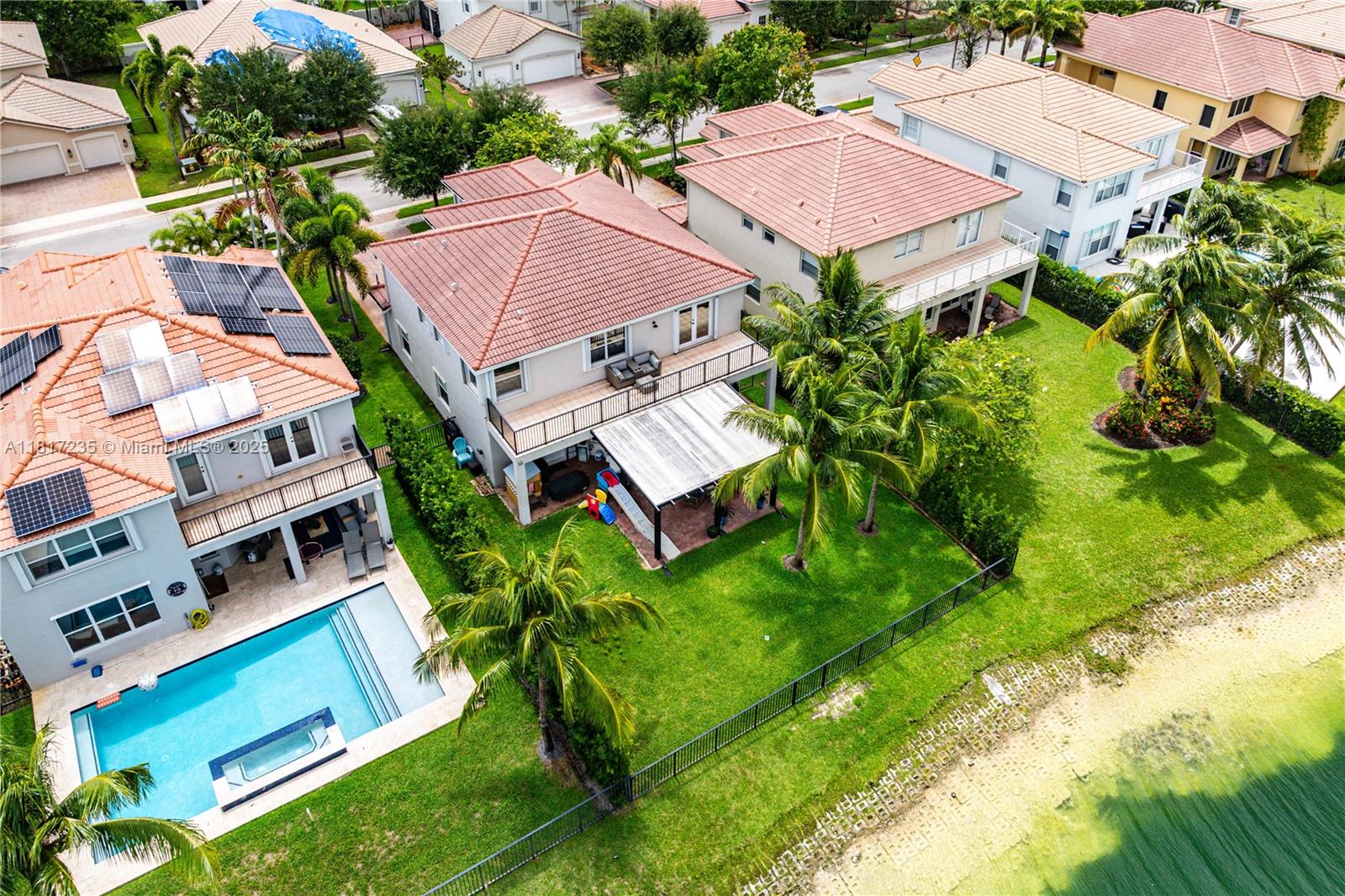4356 Southwest 179th Way Miramar, FL 33029 - Photo 55 of 65 an aerial view of residential houses with yard