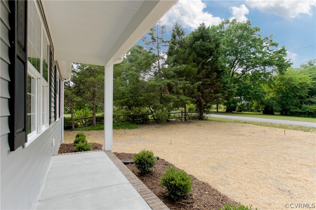 3503 Sylvania Road Chester, VA 23831 - Photo 3 of 26 a view of a garden with pathway