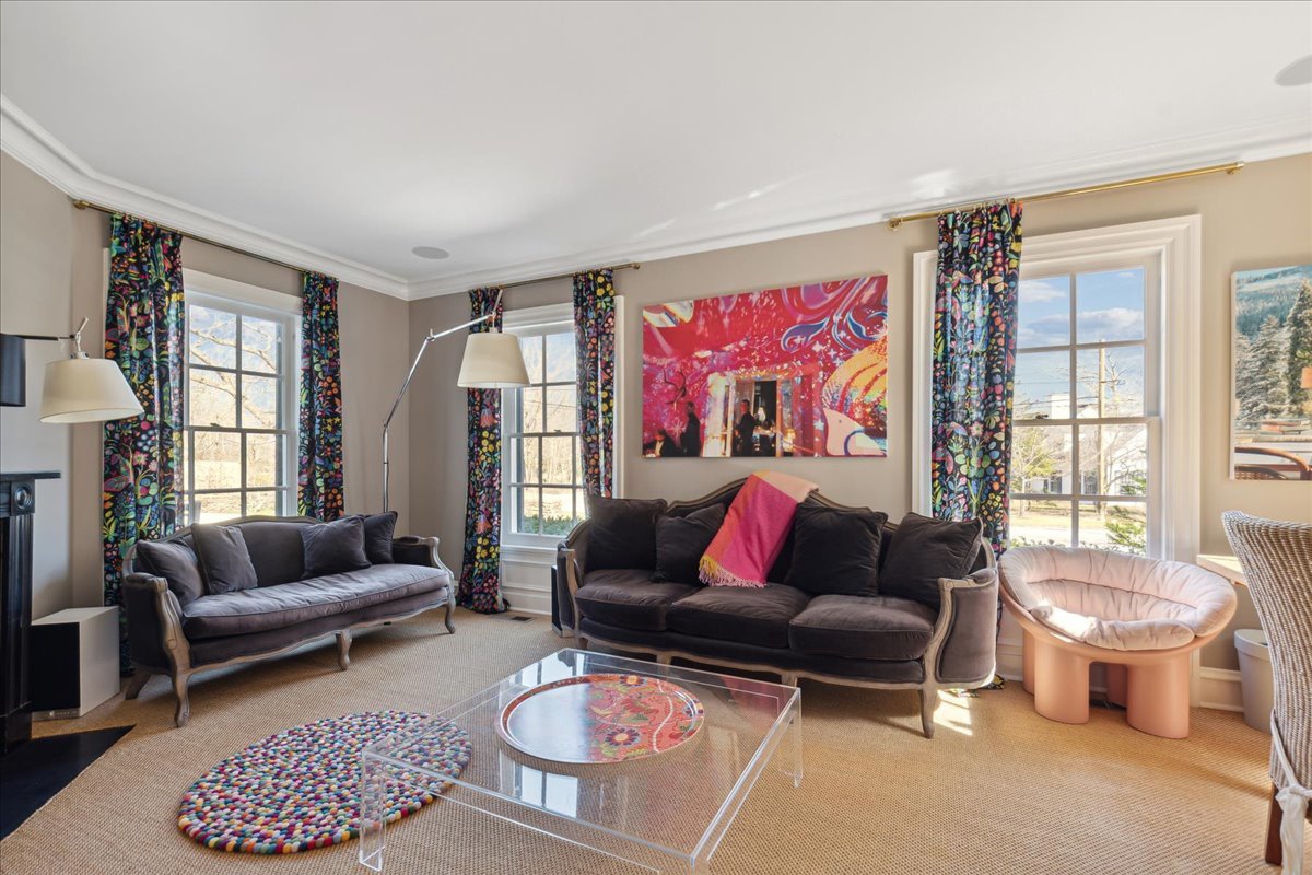 1320 Elm Tree Road Lake Forest, IL 60045 - Photo 14 of 52 a living room with furniture a rug and a large window