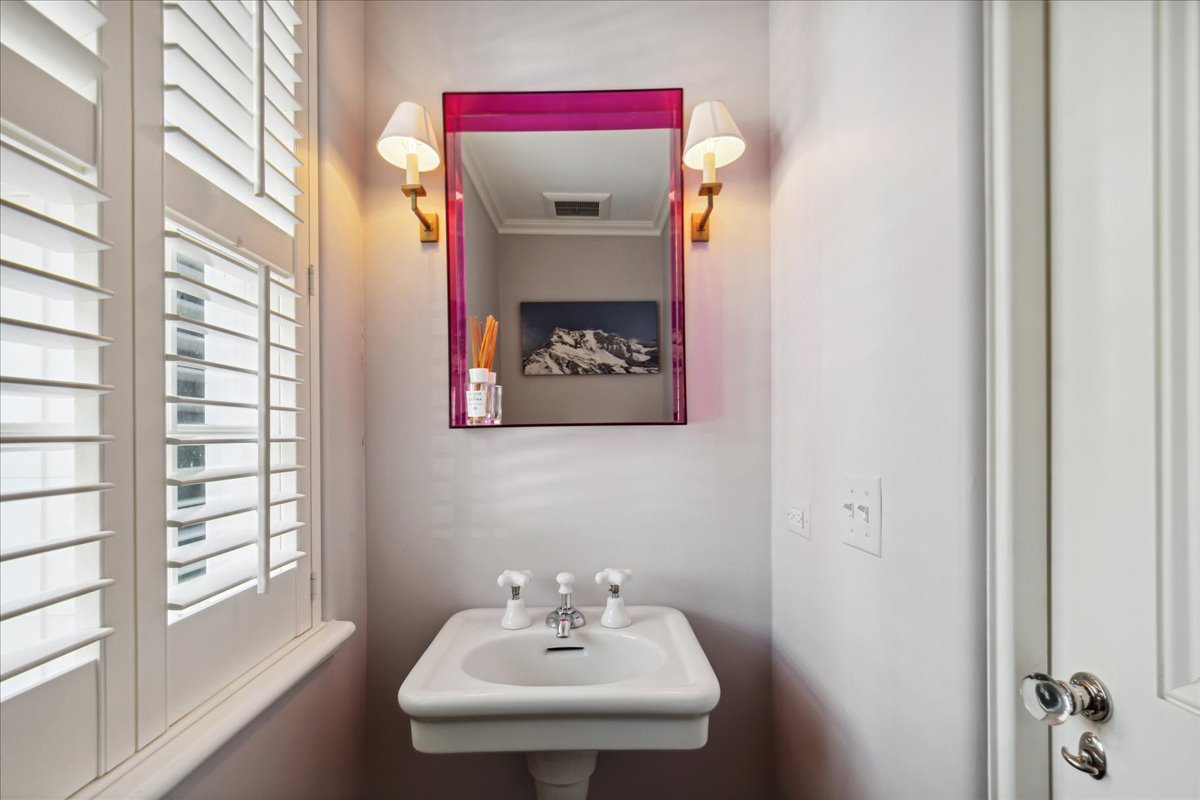 1320 Elm Tree Road Lake Forest, IL 60045 - Photo 48 of 52 a bathroom with a sink and a mirror