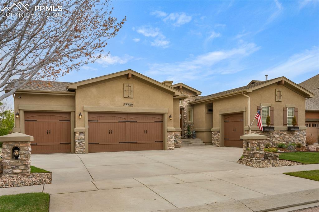 13320 Clinet Drive Colorado Springs, CO 80921 - Photo 3 of 50 a view of a house with a outdoor space