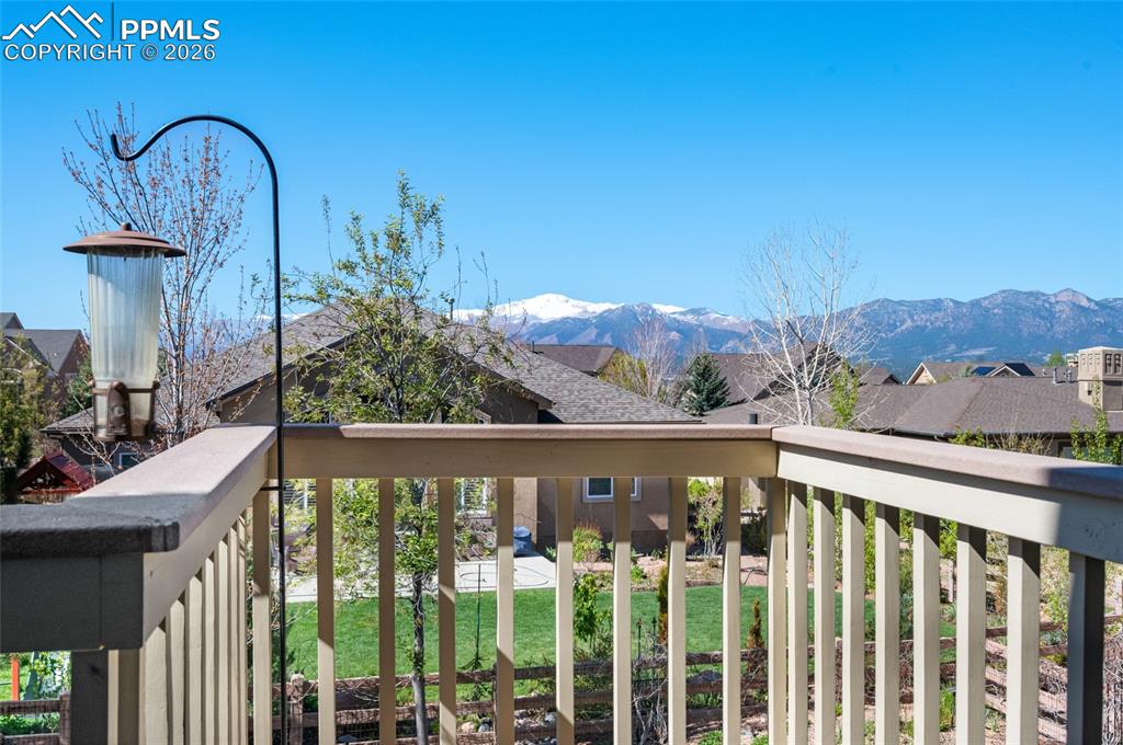 13320 Clinet Drive Colorado Springs, CO 80921 - Photo 44 of 50 a view of a balcony with an outdoor space