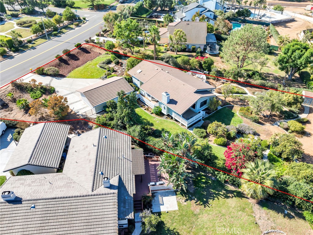 10651 Orchard View Lane Riverside, CA 92503 - Photo 35 of 35 an aerial view of a house with a yard and pool