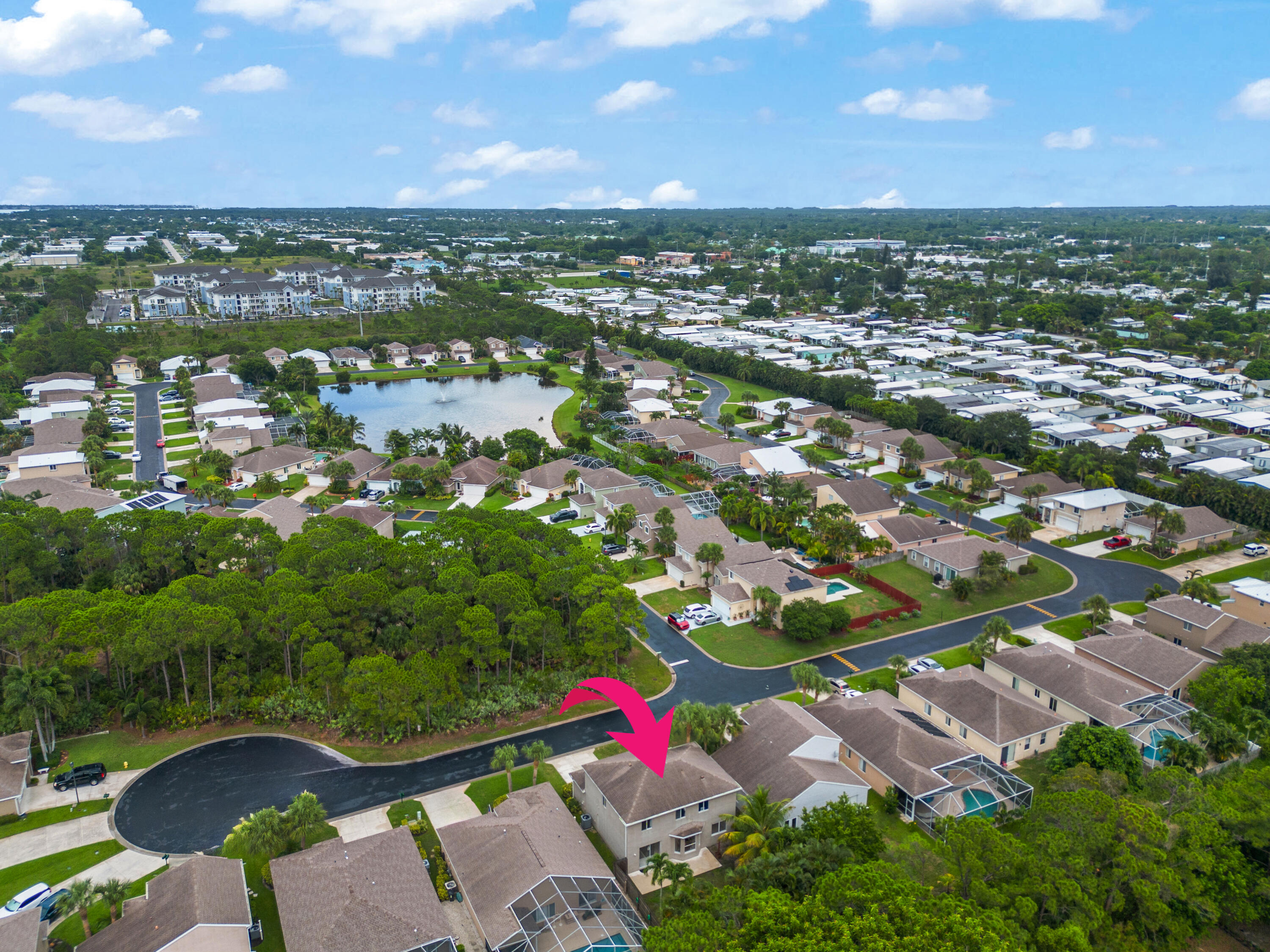 2444 Southeast Springtree Place Stuart, FL 34997 - Photo 26 of 30 DJI_0091arrow