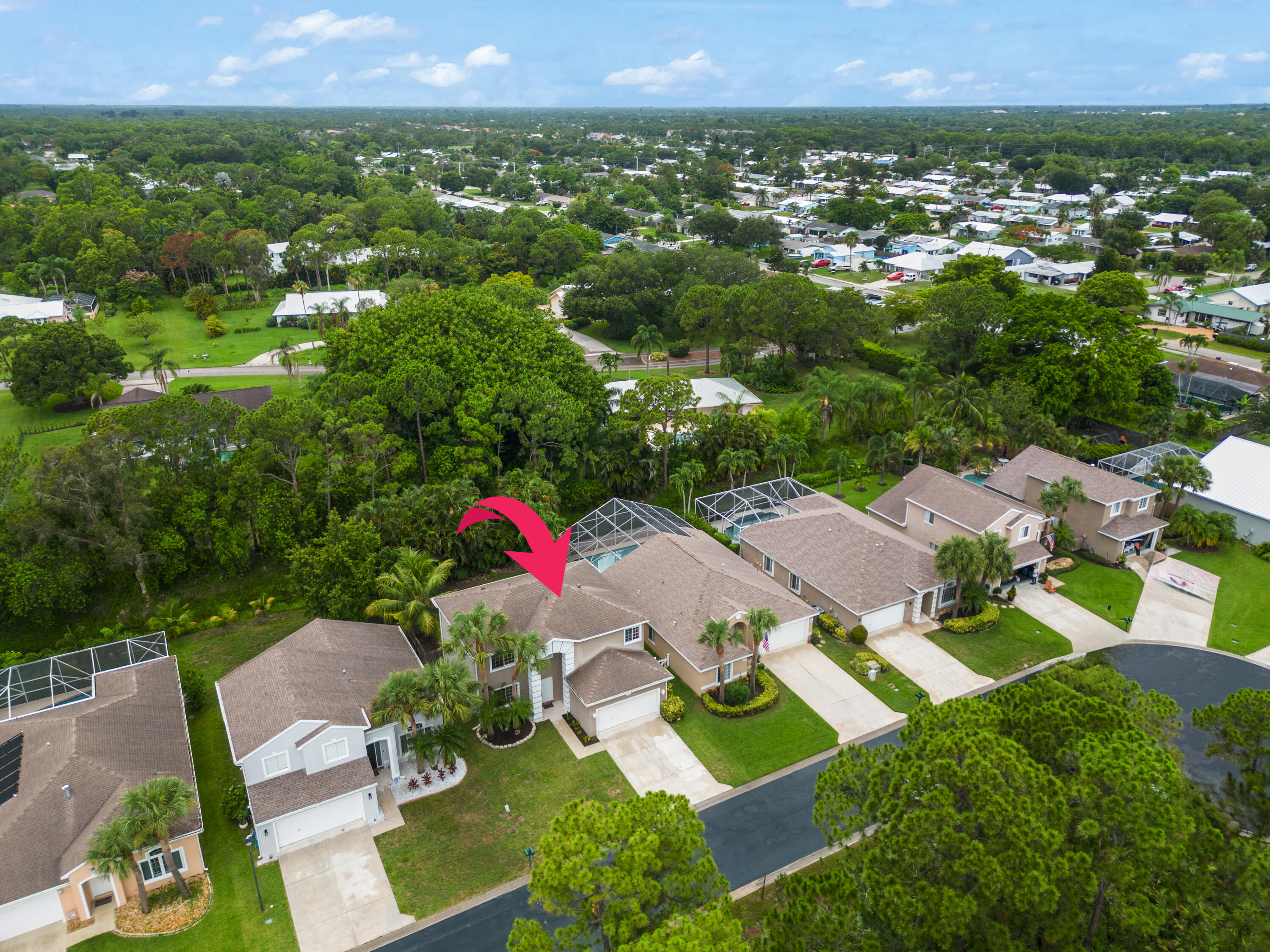 2444 Southeast Springtree Place Stuart, FL 34997 - Photo 27 of 30 DJI_0096arrow