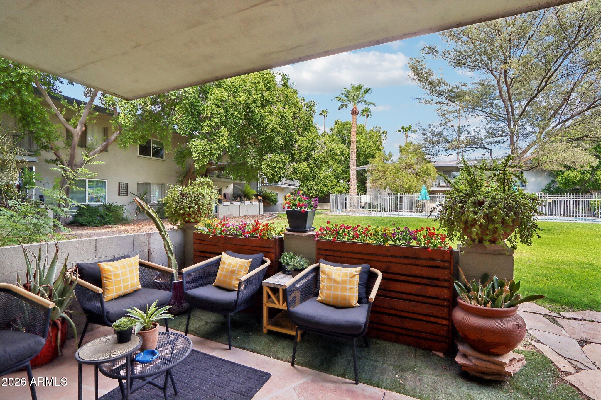 1107 West Osborn Road, Unit 114 Phoenix, AZ 85013 - Photo 32 of 49 Patio