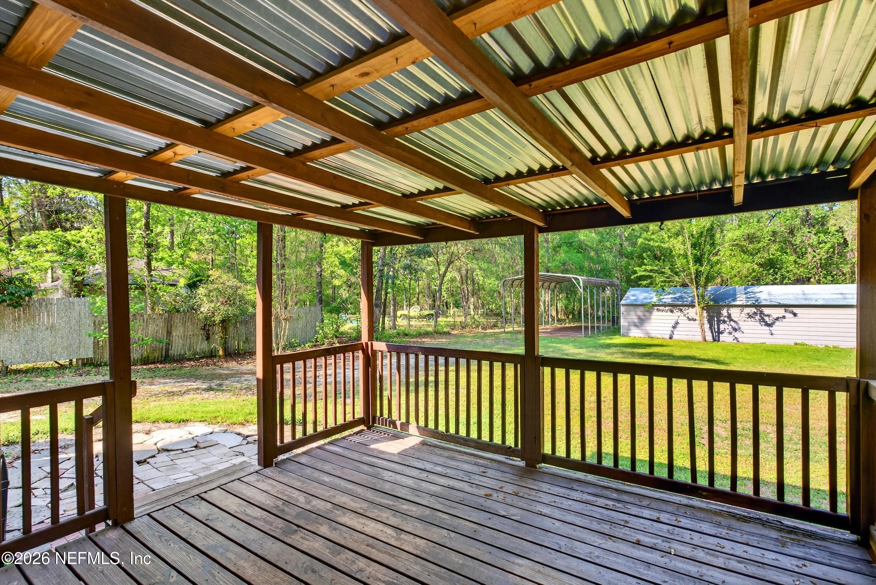 6092 Taylor Road Jacksonville, FL 32234 - Photo 34 of 55 Covered Back Porch