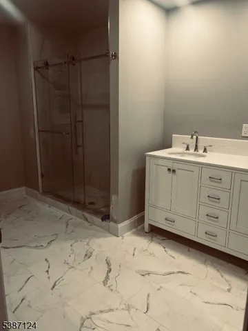 a view of bathroom with a sink
