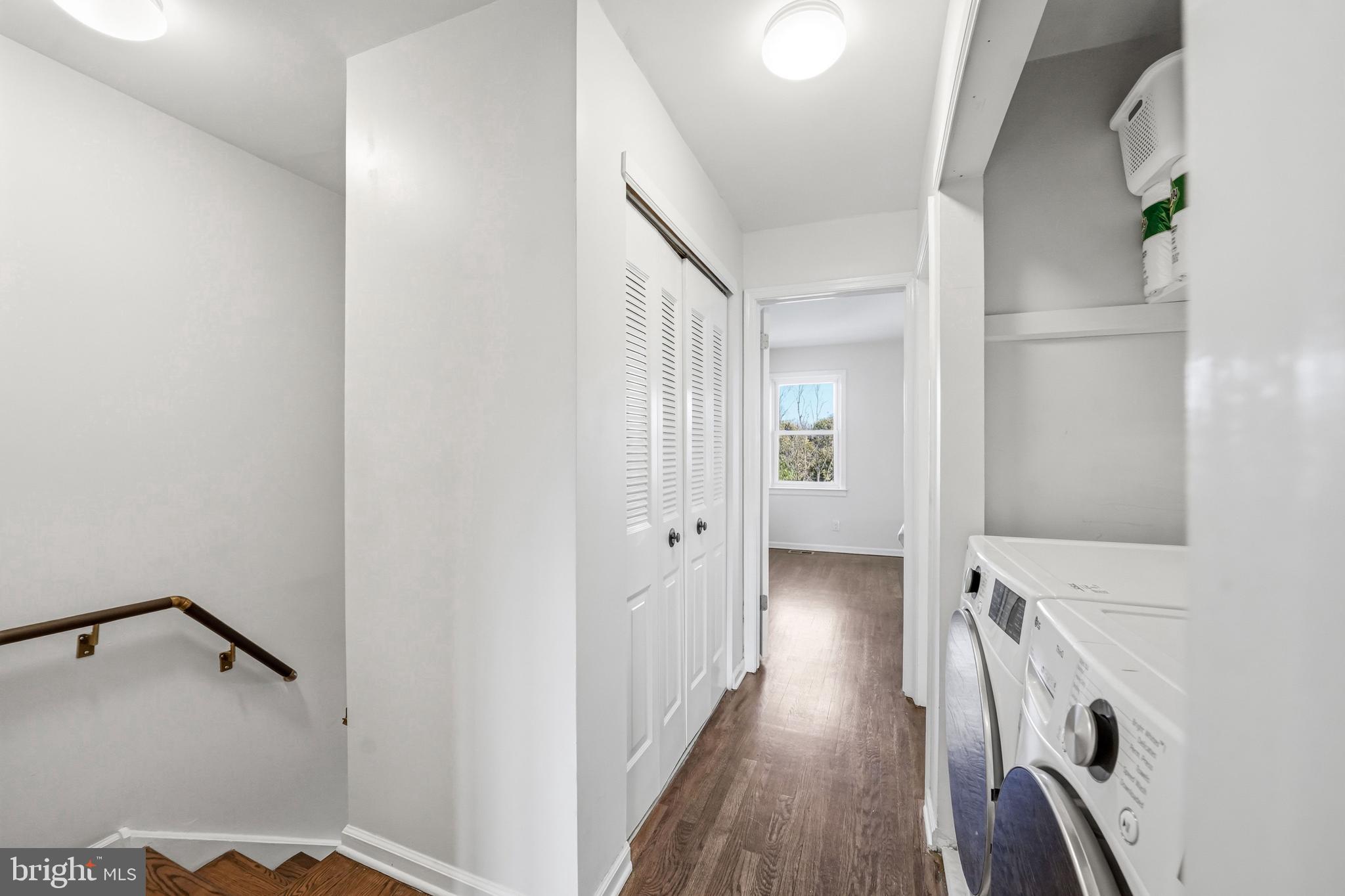 635 East Main Street, Unit 7 Moorestown, NJ 08057 - Photo 24 of 52 a view of a hallway with entryway wooden floor and front door