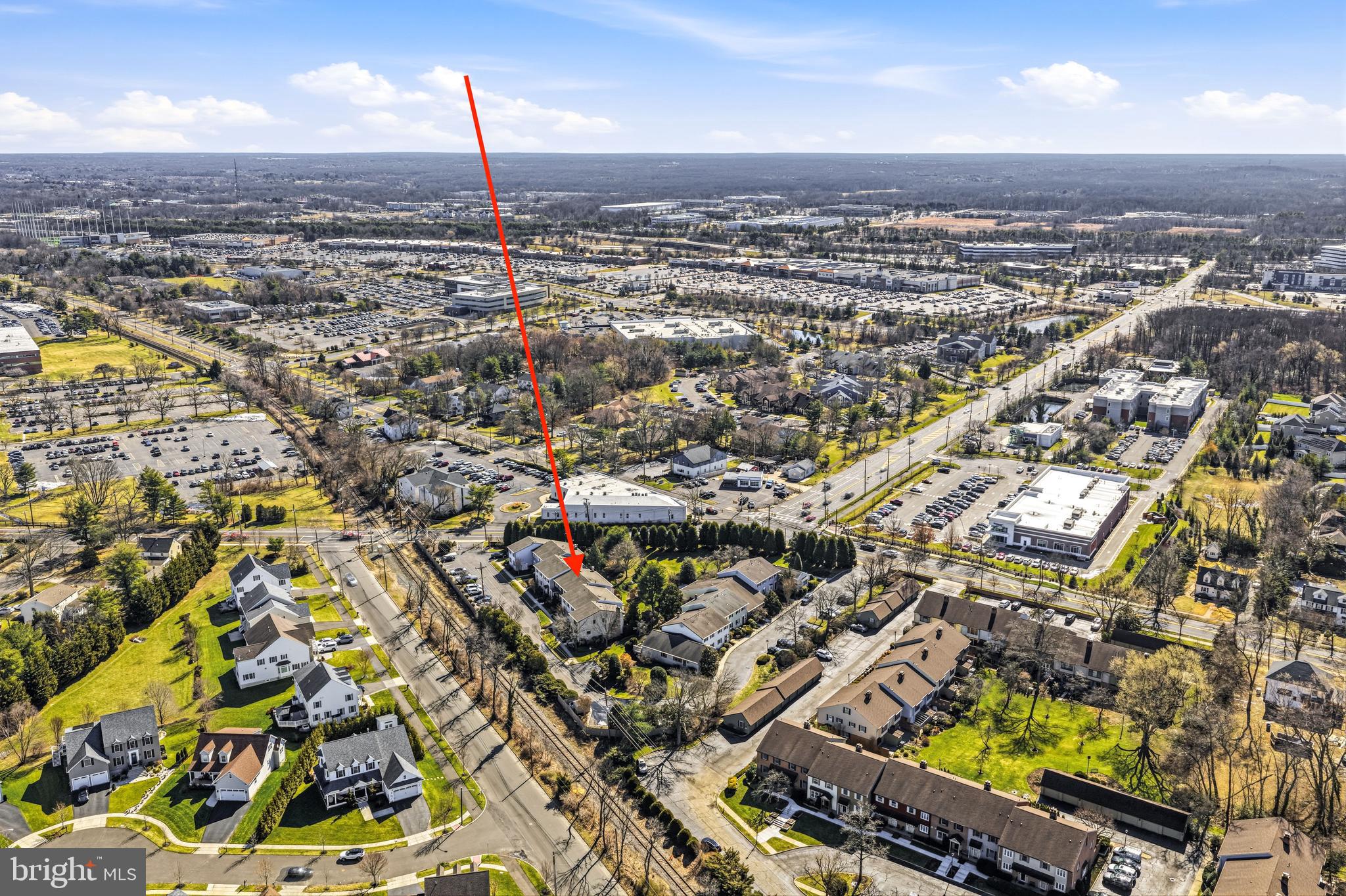 635 East Main Street, Unit 7 Moorestown, NJ 08057 - Photo 46 of 52 an aerial view of multiple house