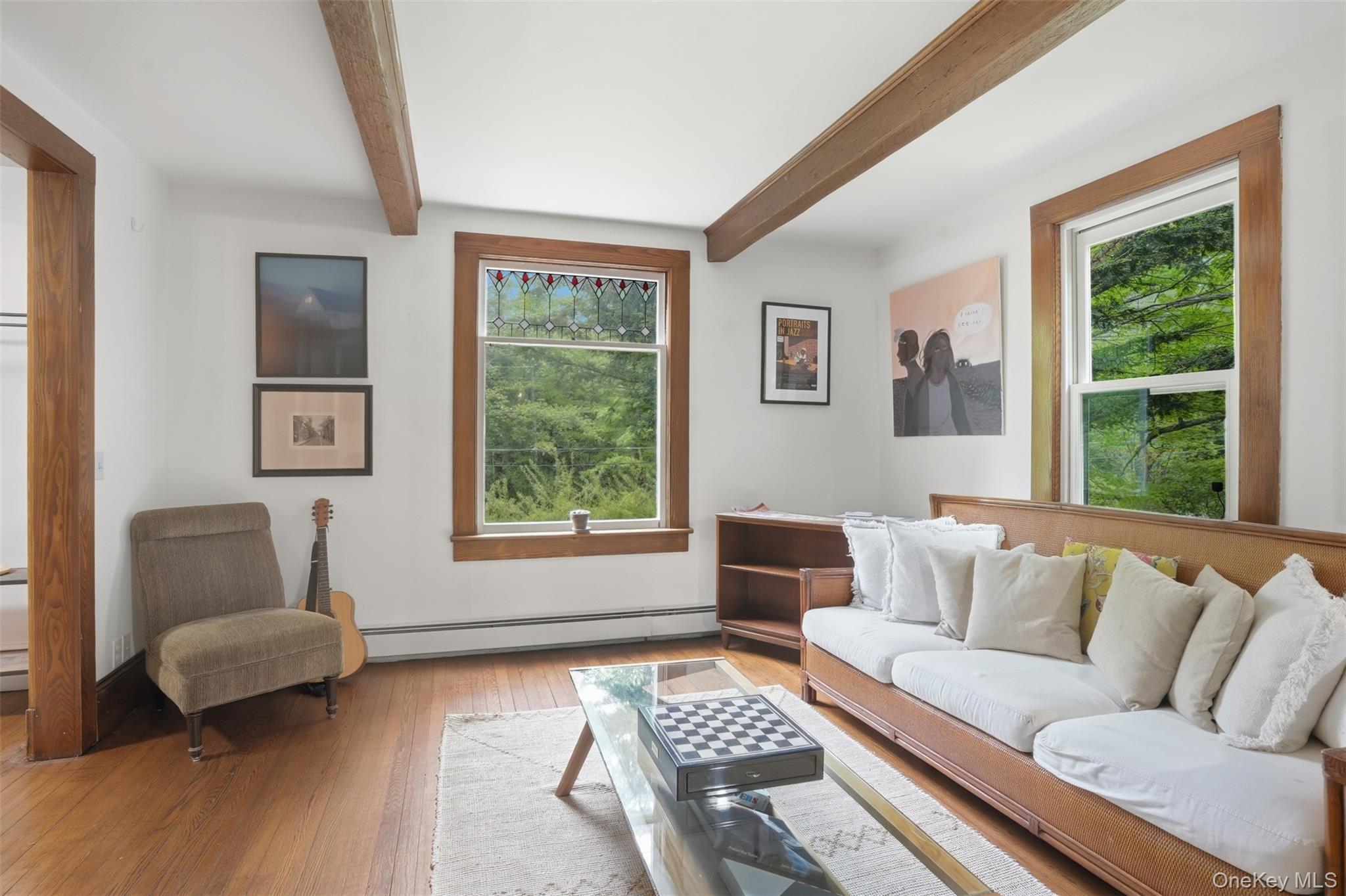 726 Wittenberg Road Mount Tremper, NY 12457 - Photo 7 of 32 a living room with furniture and a window