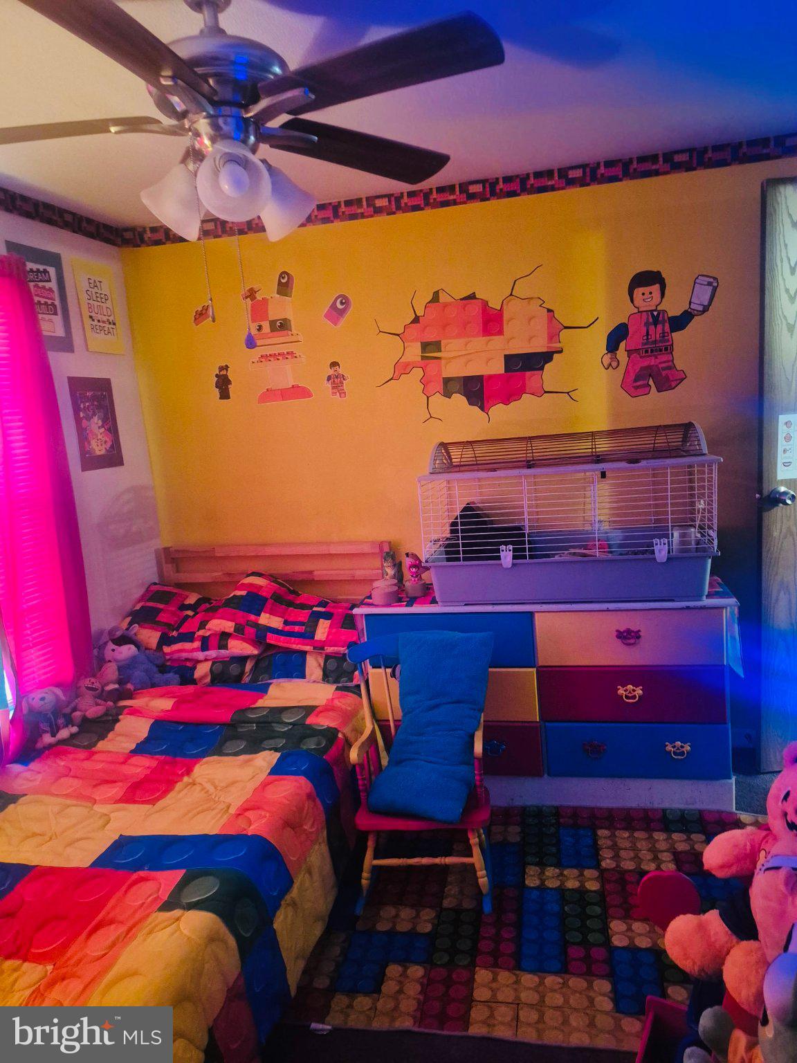 205 Robwood Road Dundalk, MD 21222 - Photo 11 of 14 Colorful Lego-themed kids' room.