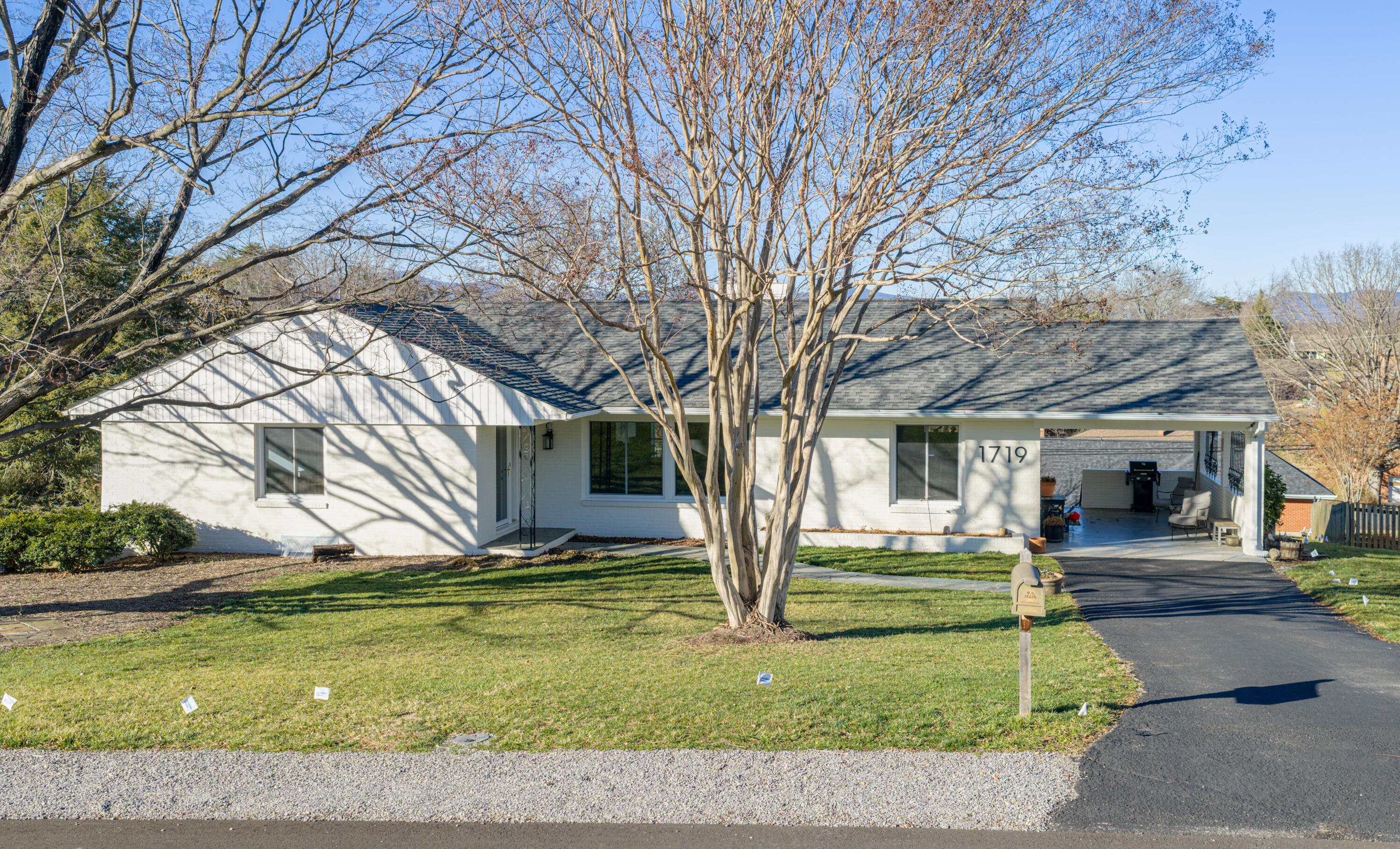 1719 Blair Road Southwest Roanoke, VA 24015 - Photo 3 of 40 a view of a house with a yard