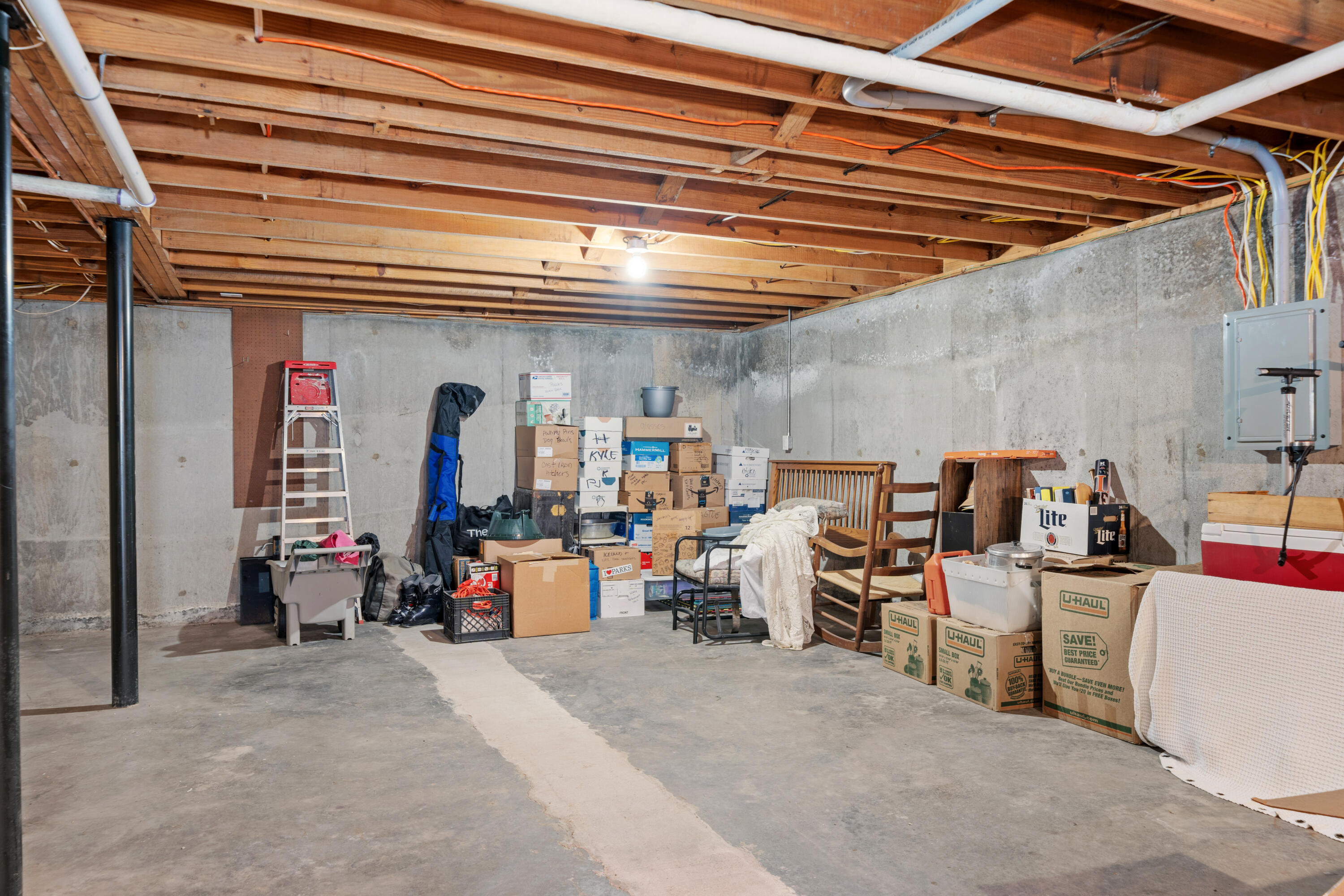 1719 Blair Road Southwest Roanoke, VA 24015 - Photo 31 of 40 a view of storage and utility room