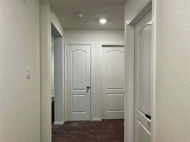 a view of closet area