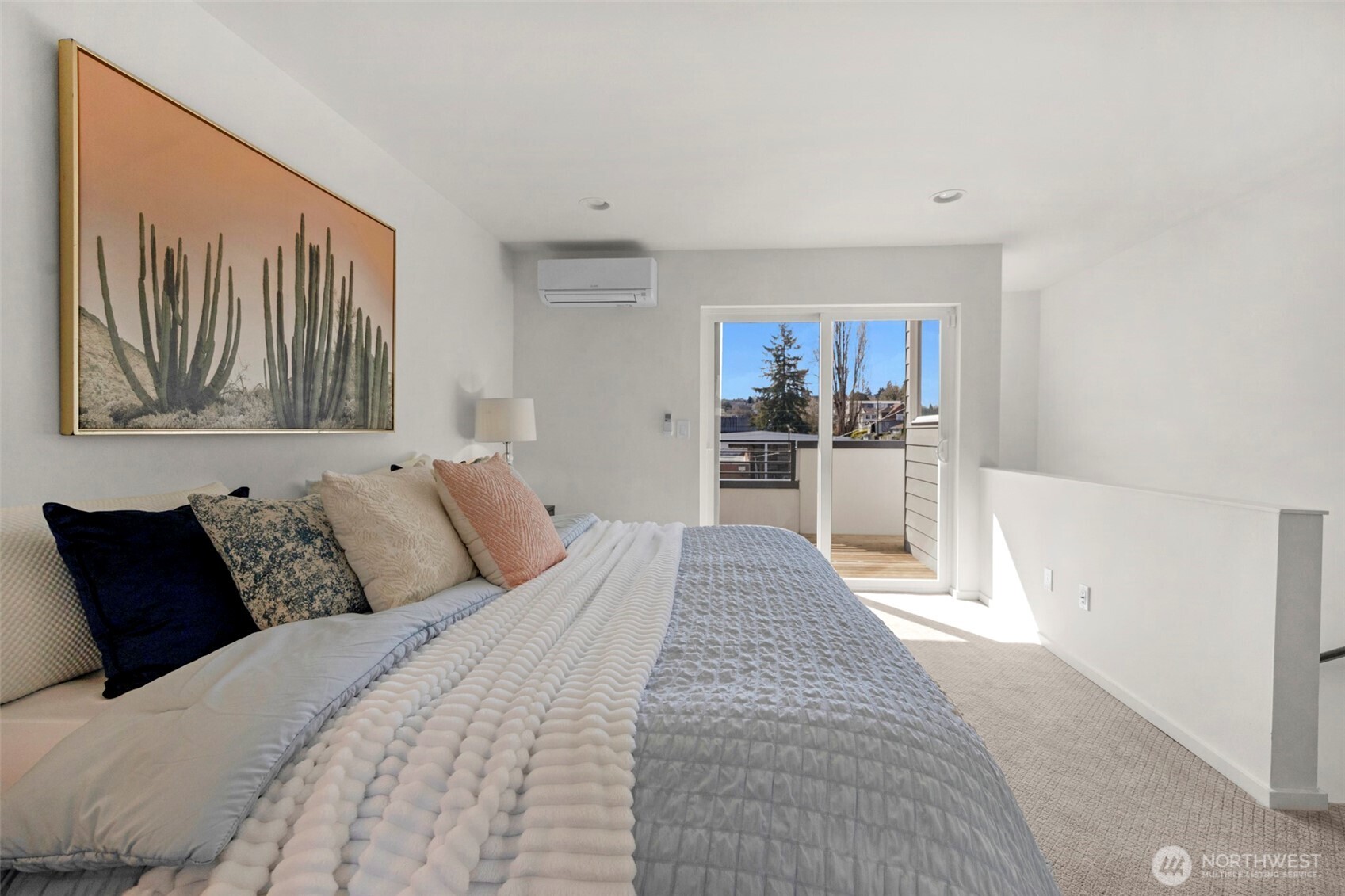 1966 South Grand Street Seattle, WA 98144 - Photo 21 of 25 a bed room with a bed and a television