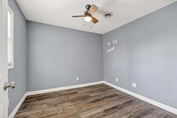 wooden floor in an empty room
