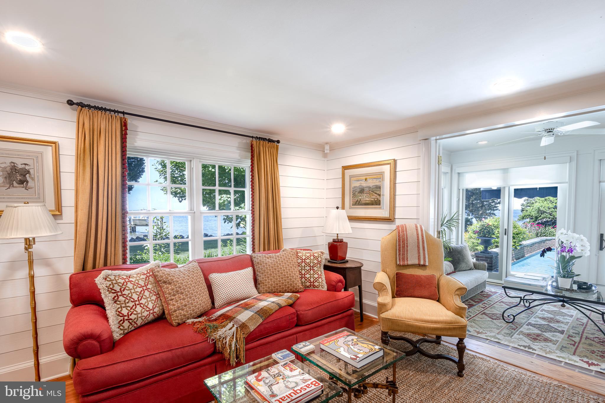 24878 West Ferry Neck Road Royal Oak, MD 21662 - Photo 37 of 74 Den to sunroom