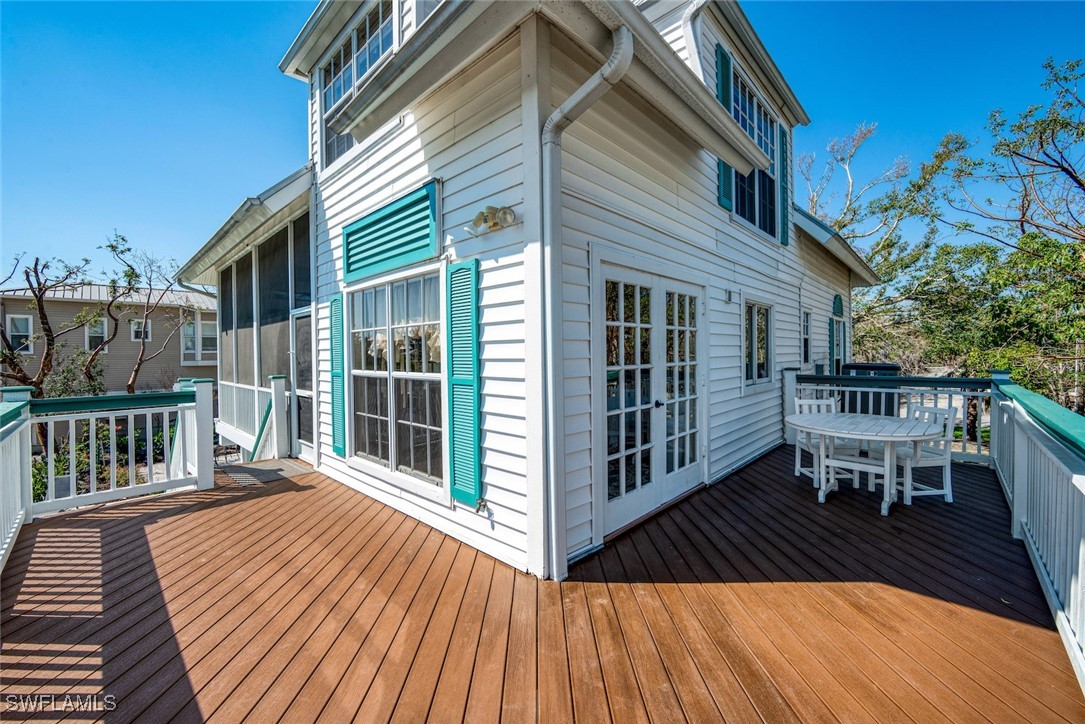862 Beach Road Sanibel, FL 33957 - Photo 16 of 49 a view of a roof deck