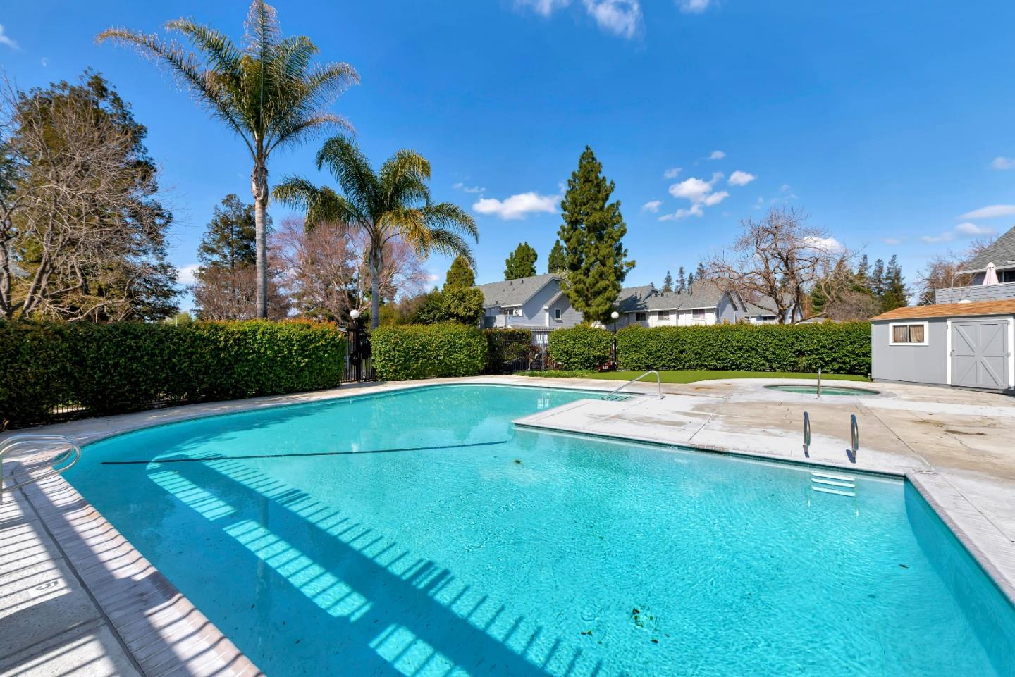 546 Shadowgraph Drive San Jose, CA 95110 - Photo 23 of 24 a view of a backyard