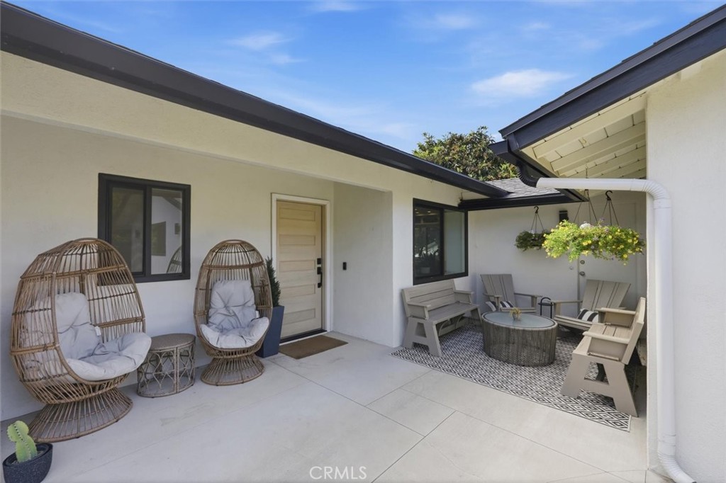 28723 Rothrock Drive Rancho Palos Verdes, CA 90275 - Photo 36 of 75 mutiple seating areas in front gated courtyard and garden