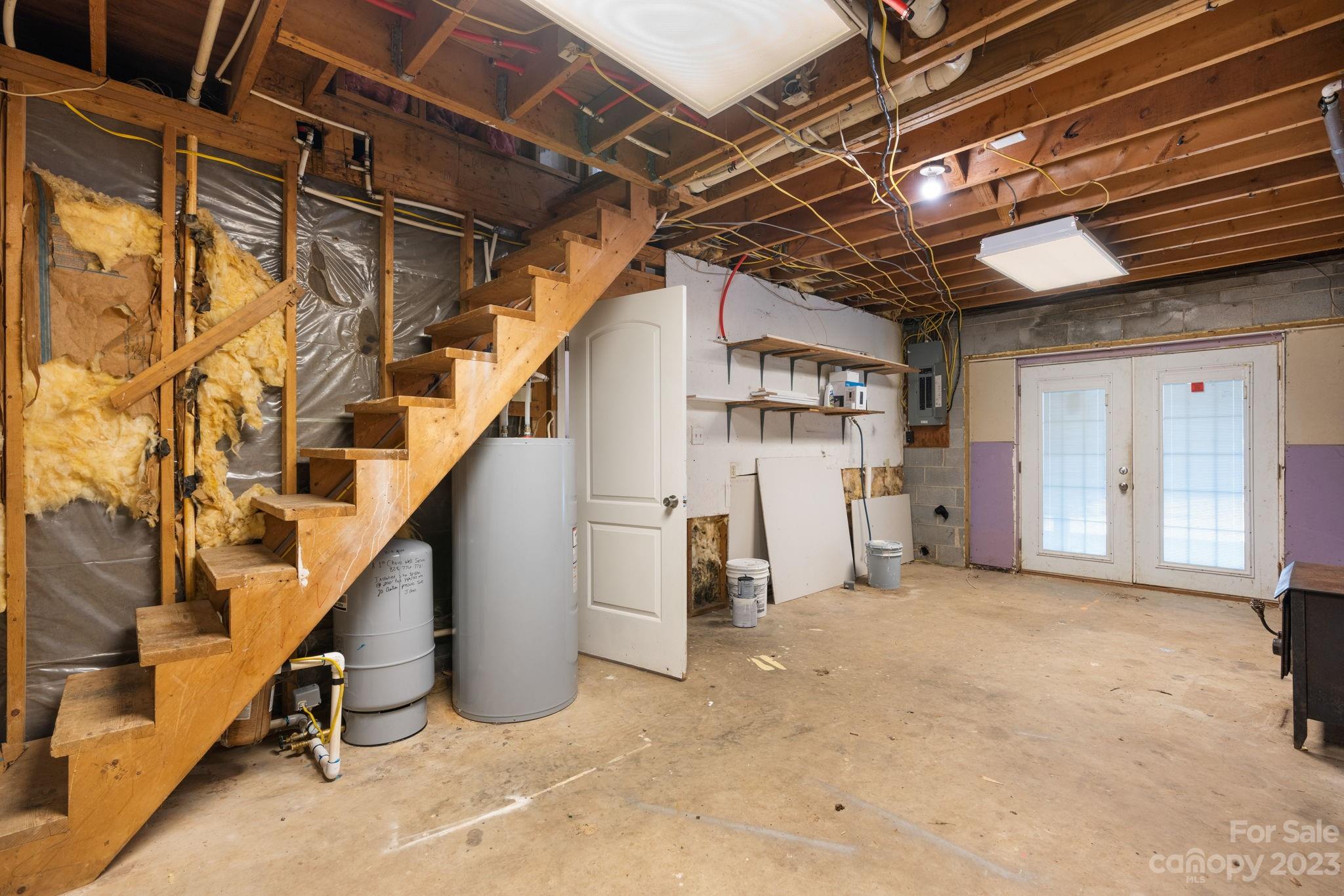 632 Thunder Road Clyde, NC 28721 - Photo 23 of 41 a view of storage and utility room