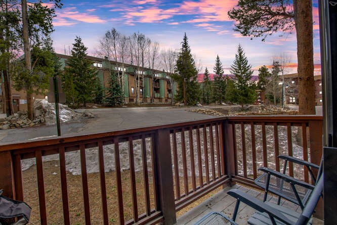 405 4 O Clock Road, Unit 15A Breckenridge, CO 80424 - Photo 34 of 50 a view of a street with sitting area