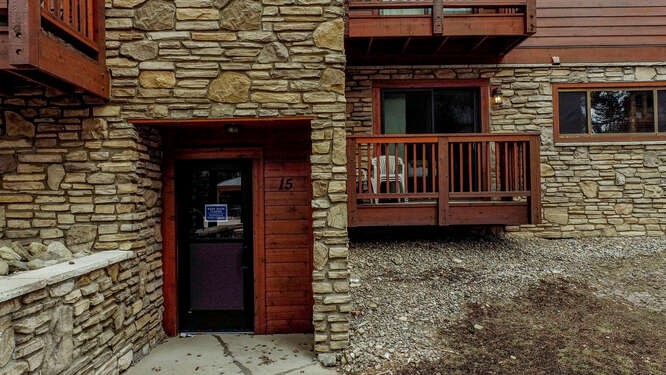405 4 O Clock Road, Unit 15A Breckenridge, CO 80424 - Photo 42 of 50 a view of a pathway door of the house