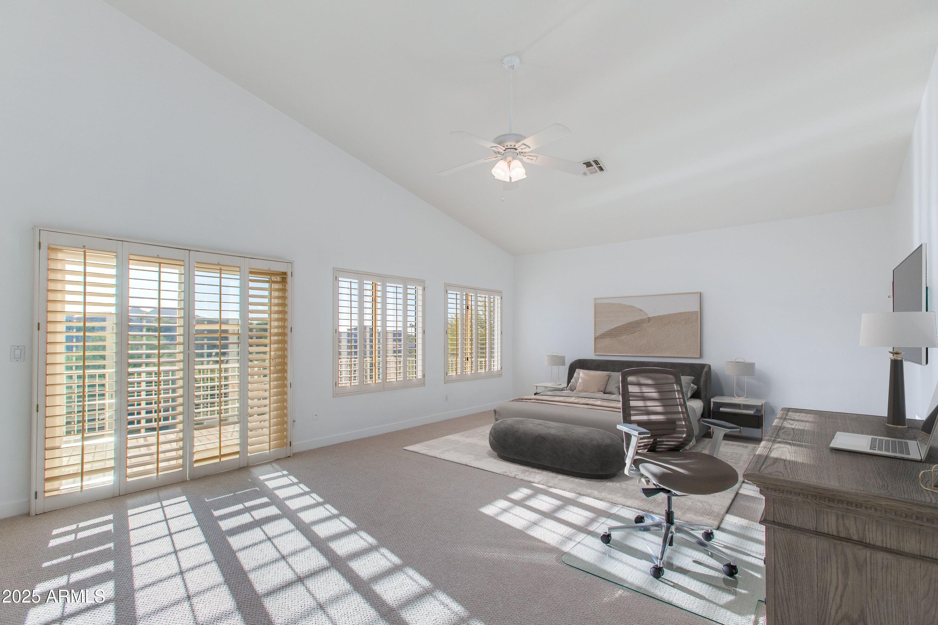 1331 East Voltaire Avenue Phoenix, AZ 85022 - Photo 13 of 33 a bedroom with furniture and a window