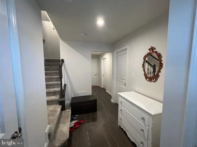 a room with storage and utility