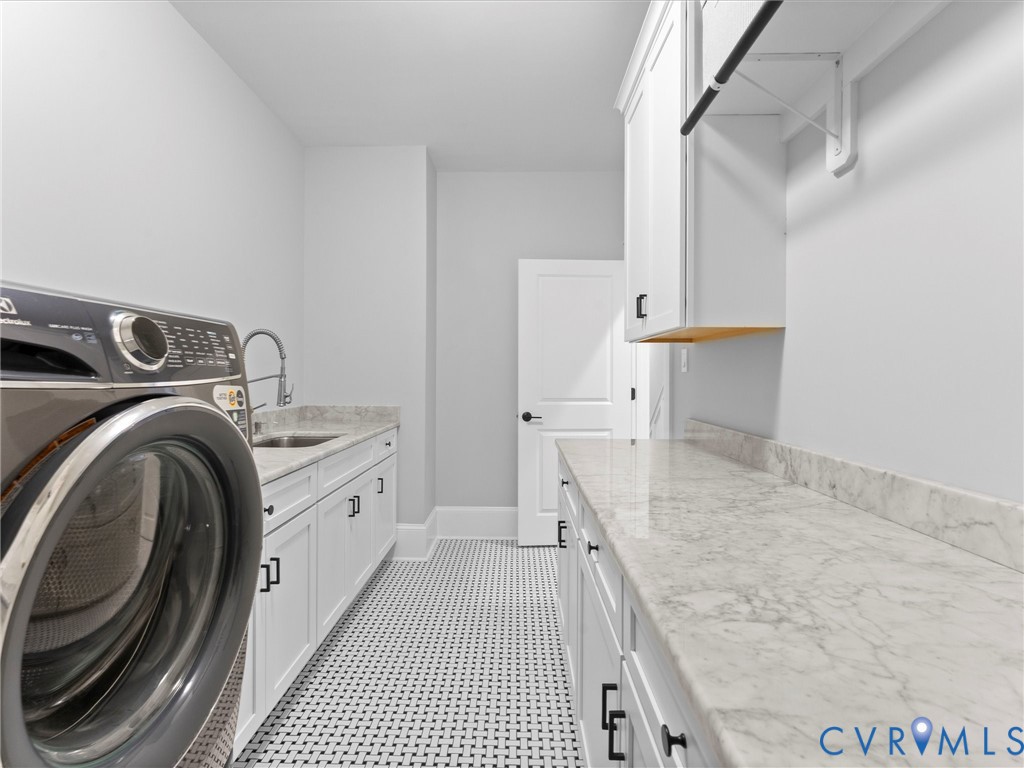 1925 Limbeck Lane Midlothian, VA 23112 - Photo 55 of 89 a view of a kitchen with sink washer and dryer