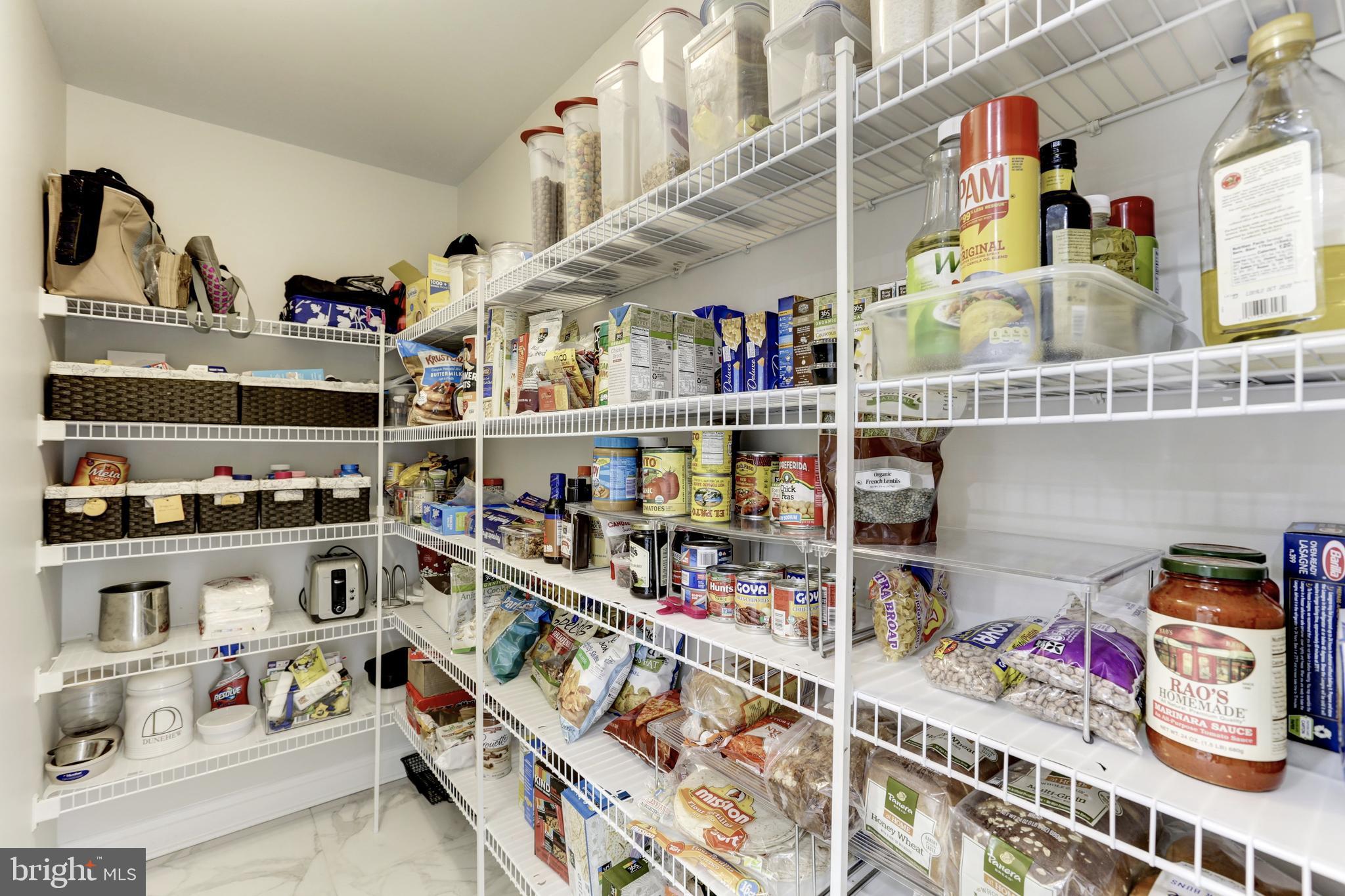 2755 Cody Road Vienna, VA 22181 - Photo 22 of 75 Walk-In Pantry w/sophisticated frosted door!