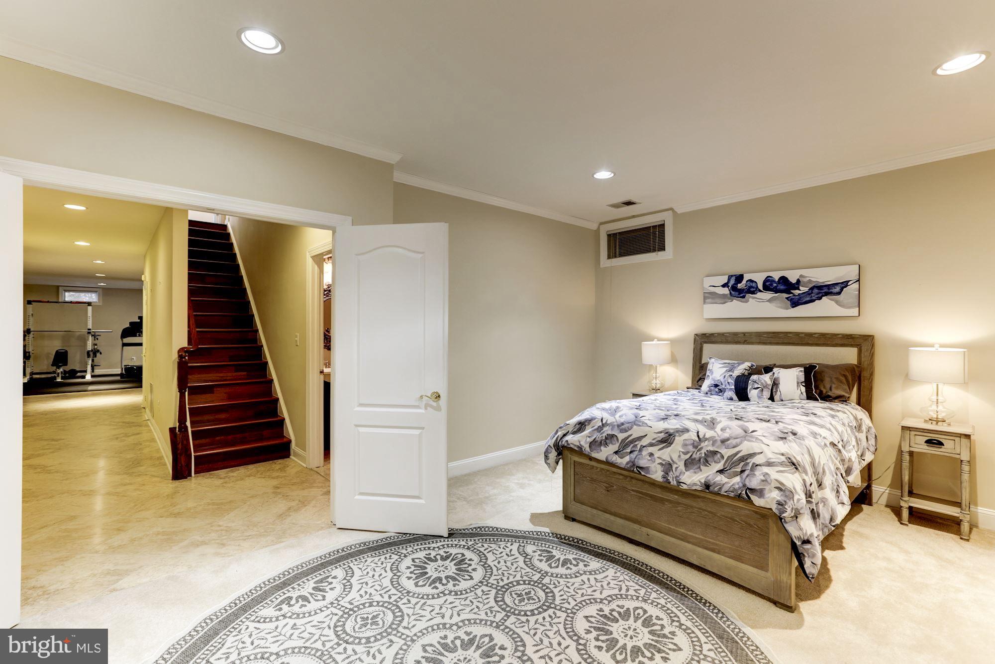 2755 Cody Road Vienna, VA 22181 - Photo 50 of 75 Double French Doors to your Basement Bonus Room!