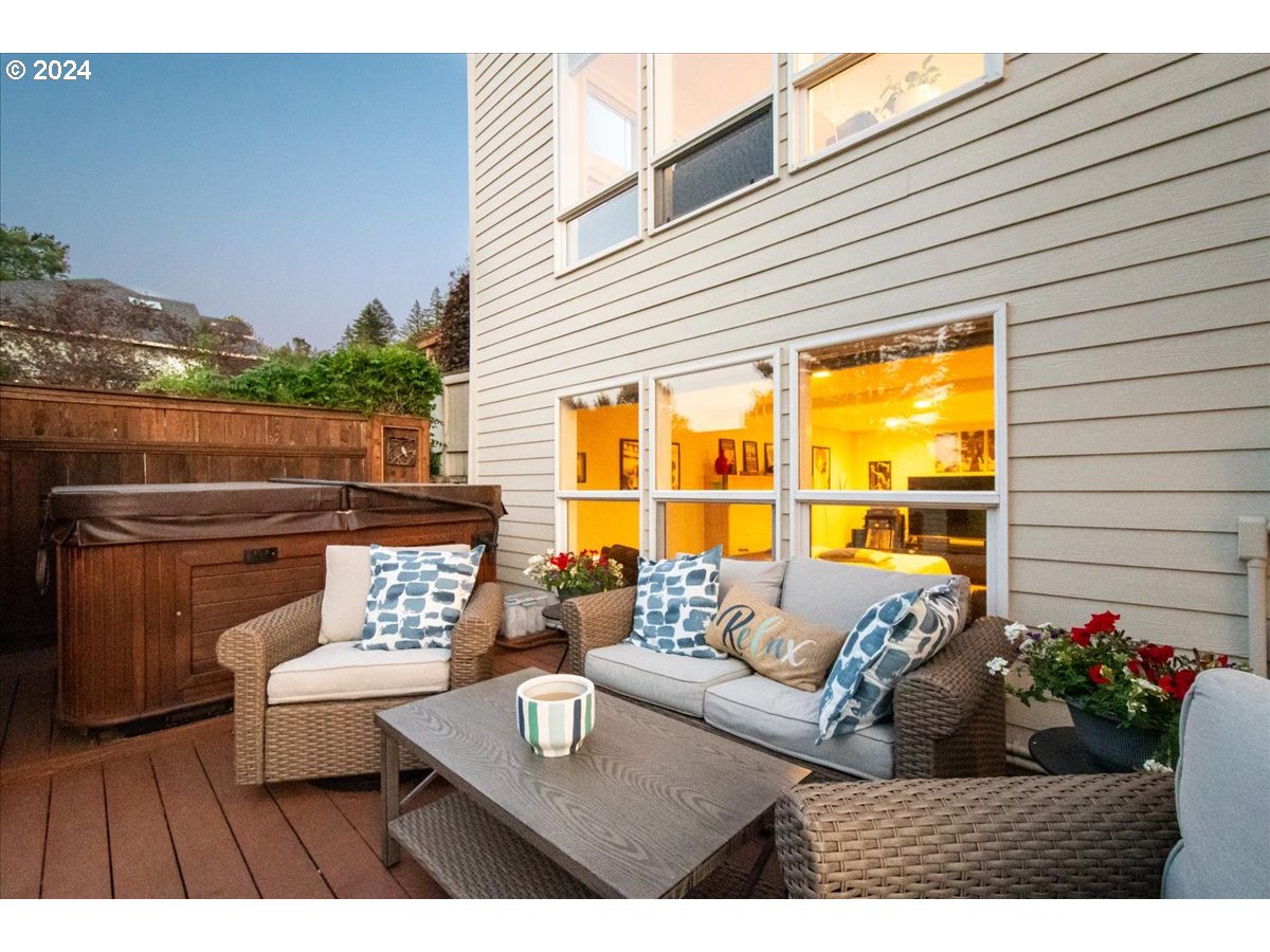2509 Northwest 36th Avenue Camas, WA 98607 - Photo 43 of 48 a roof deck with couches and potted plants