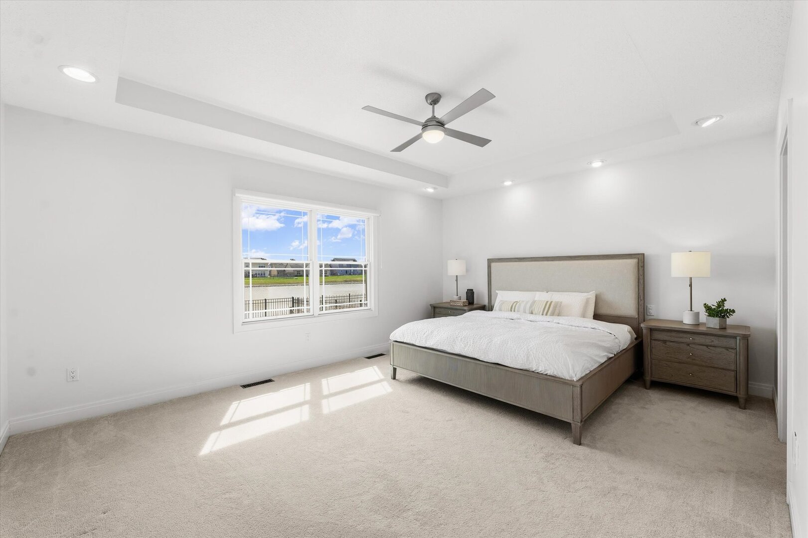 1117 Declaration Drive Savoy, IL 61874 - Photo 21 of 56 a spacious bedroom with a bed and a window